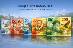 Naujieji banknotai ASPA